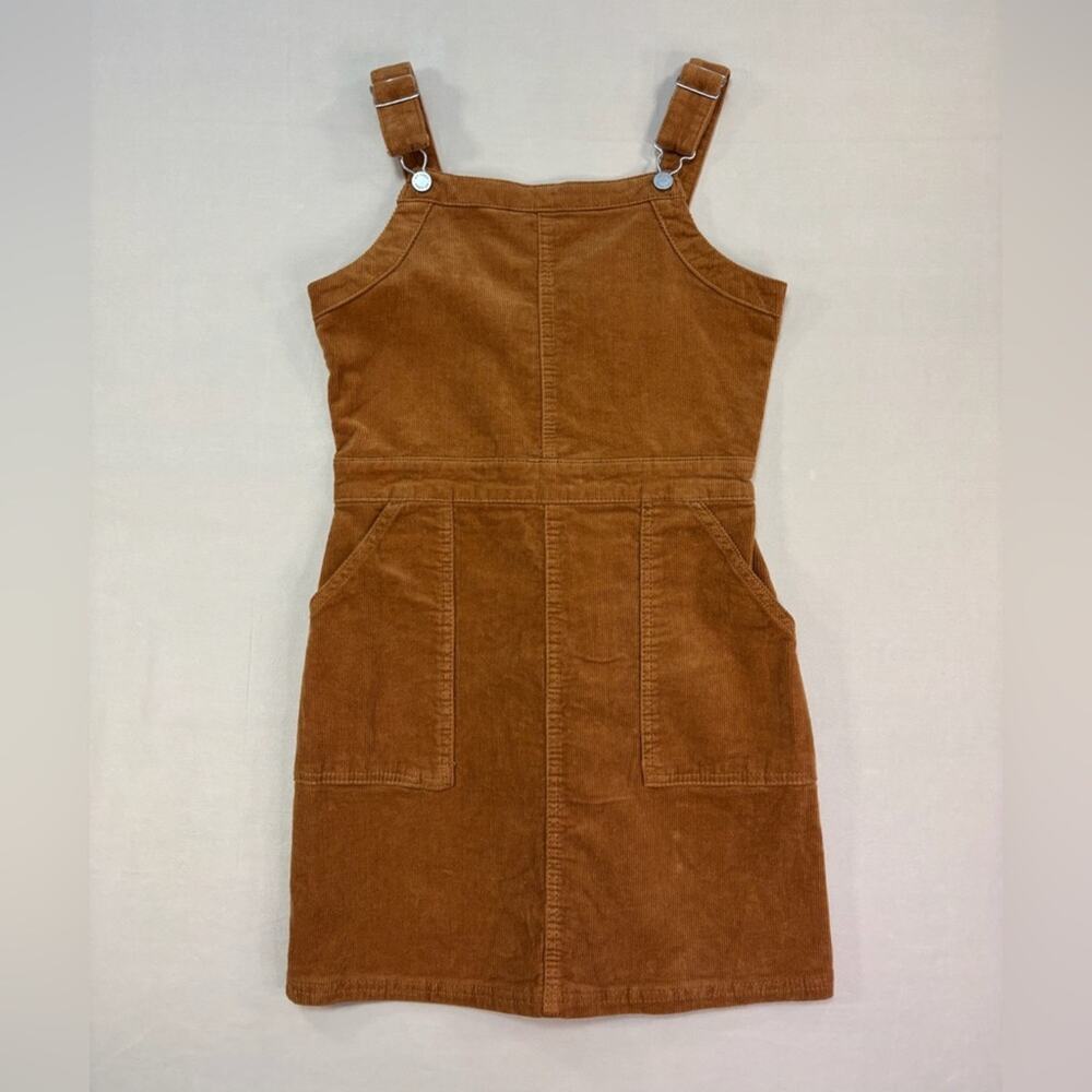 art class Girl’s Corduroy Overall Dress in Chestnut Brown Size XL